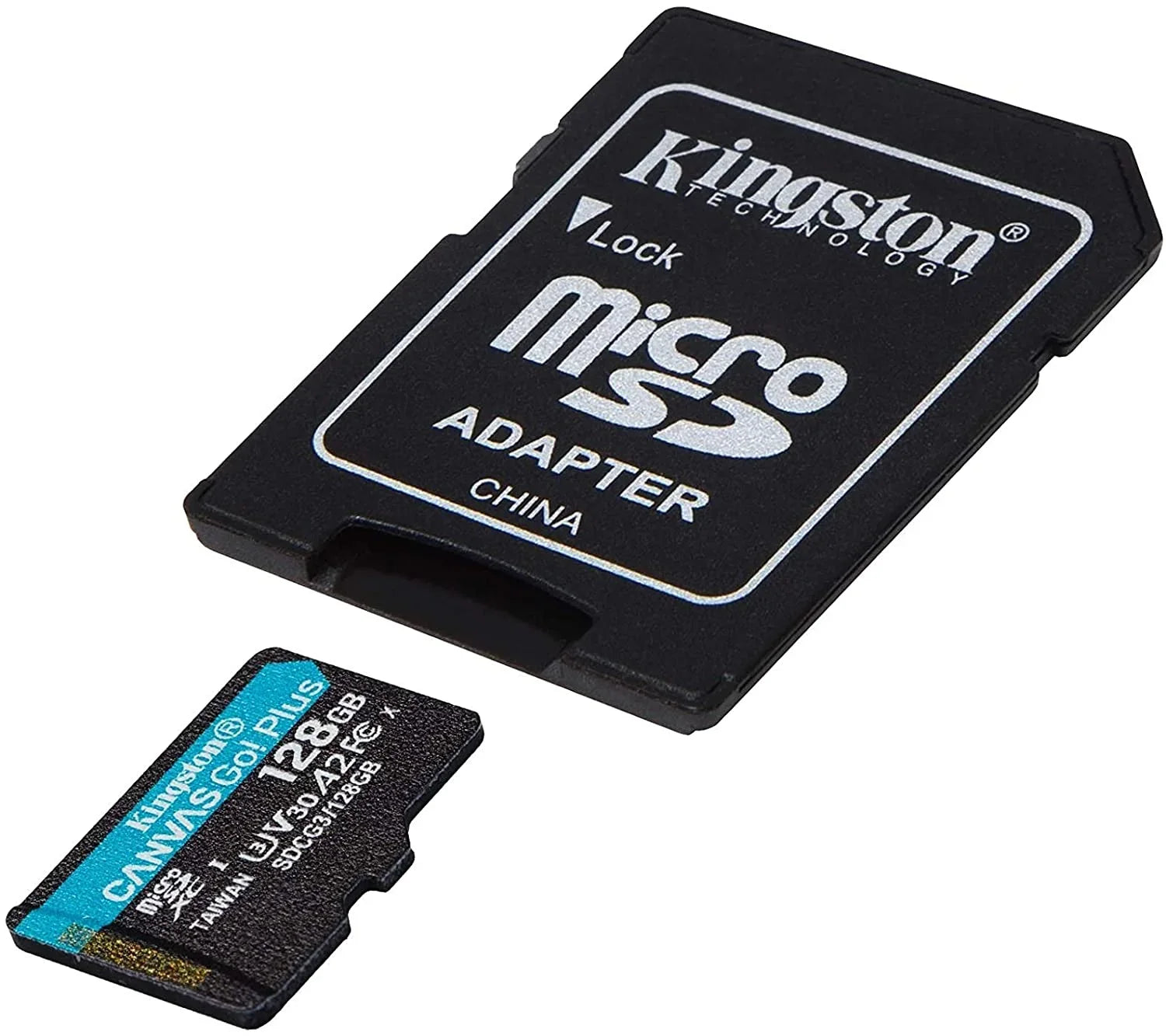 Works Go Cl 10 Dash V1, SDXC ro V1GW 128GB V5, Camera Canvas Kingston Rexing with (SDCG3/128GB) V1-4K, Plus