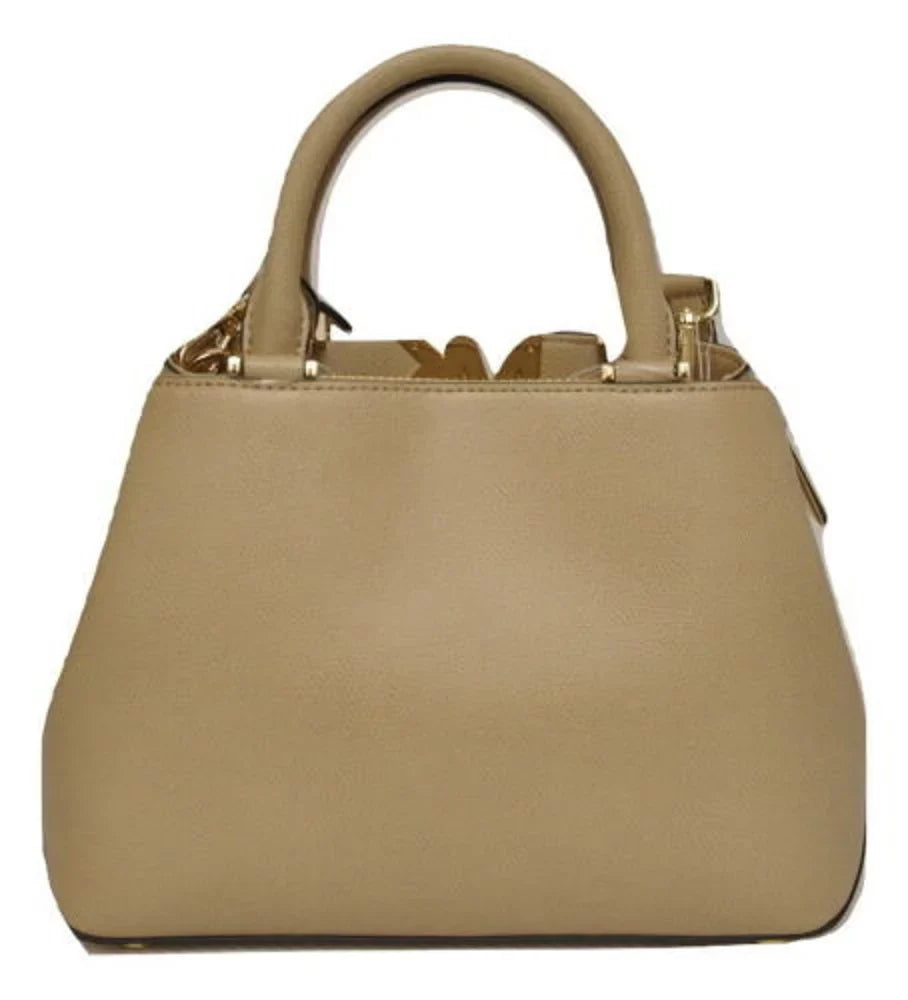 Handbag Logo Bisque Satchel Bag, Kors Small Michael Mk Florence