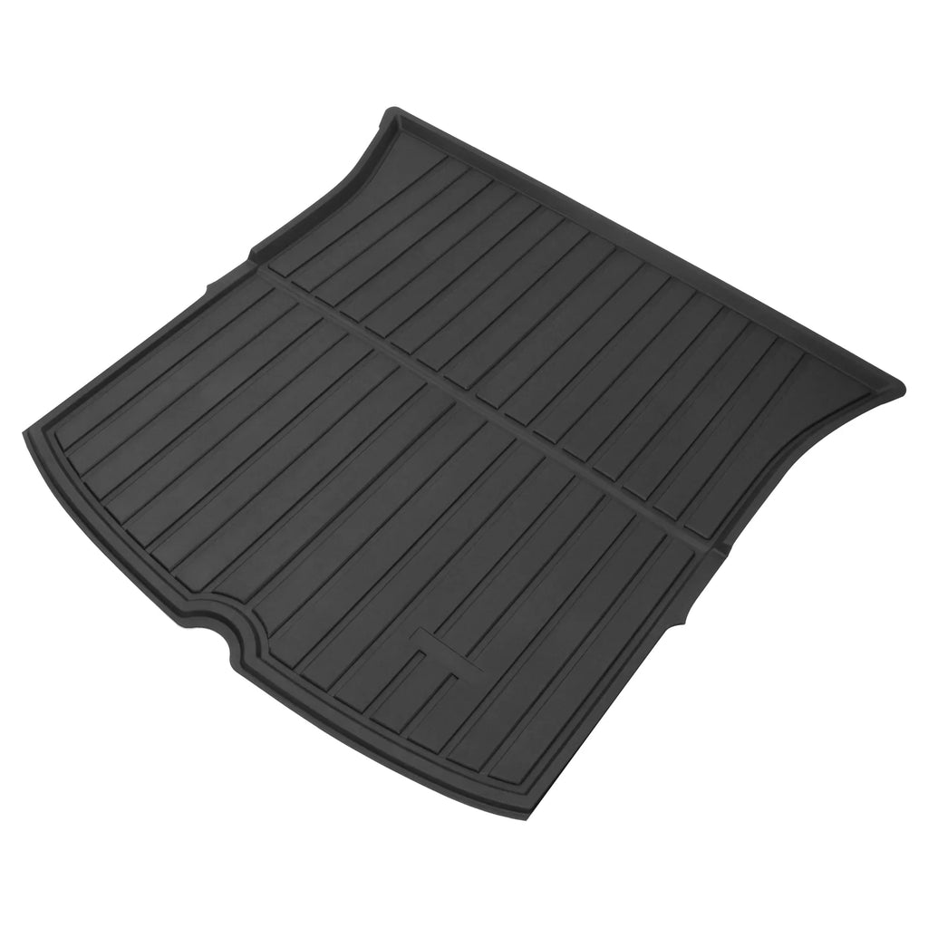 Under Trunk with Cargo Anti-Slip TPE Trunk Mat Frunk Storage Liner Weather Motorsports Model Mats All 2020-2023 Y Waterproof Accessories Liner Ikon Compatible Injection Tesla Black Cargo Interior