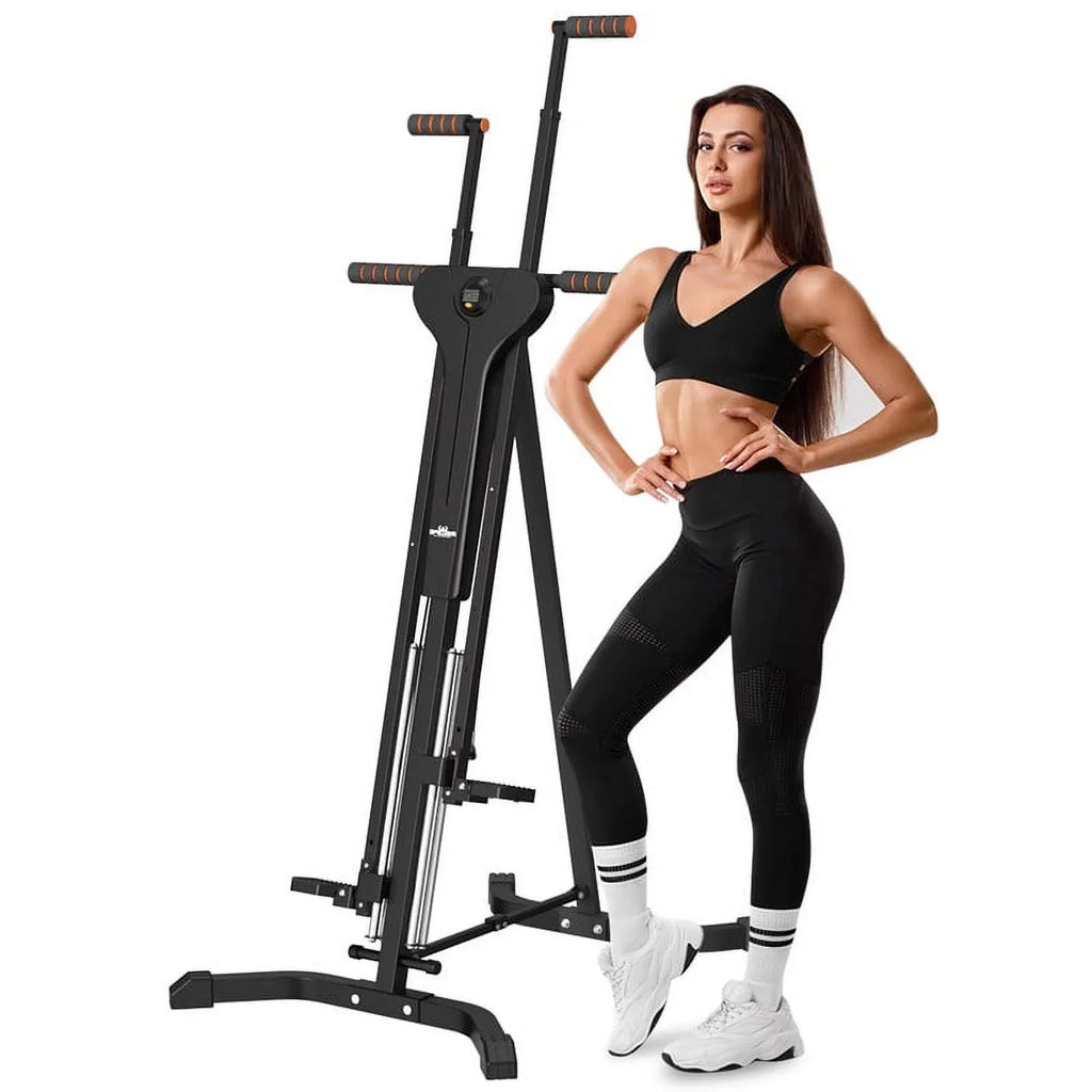 5 Climber Levels Display with Gym Exercise Sports Machine LCD Relife Home for Vertical Adjustable