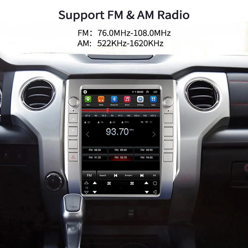 4GB+64GB Head , Auto Toyota For Carplay Car Tundra , Android Player Built-in Inch 2014-2020 12.1 Multimedia Stereo Radio Android Car Unit