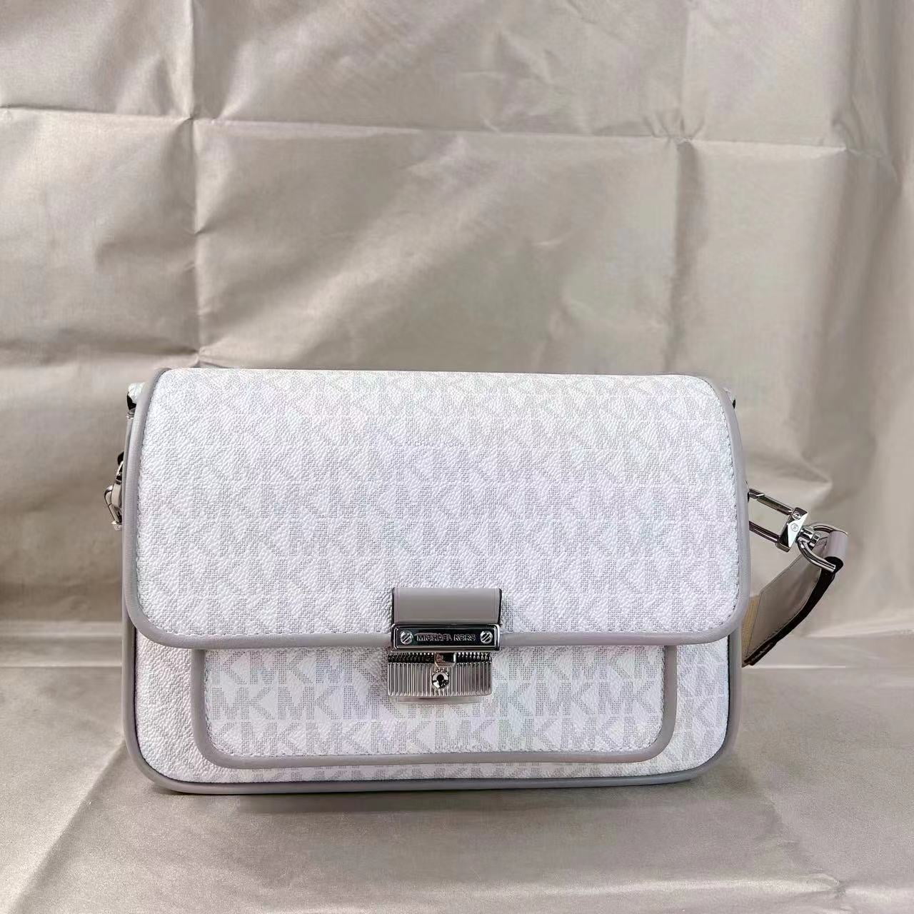 MESSENGER KORS BAG MICHAEL BRADSHAW OPT/PGREY 30S1S2BM2B MEDIUM LOGO