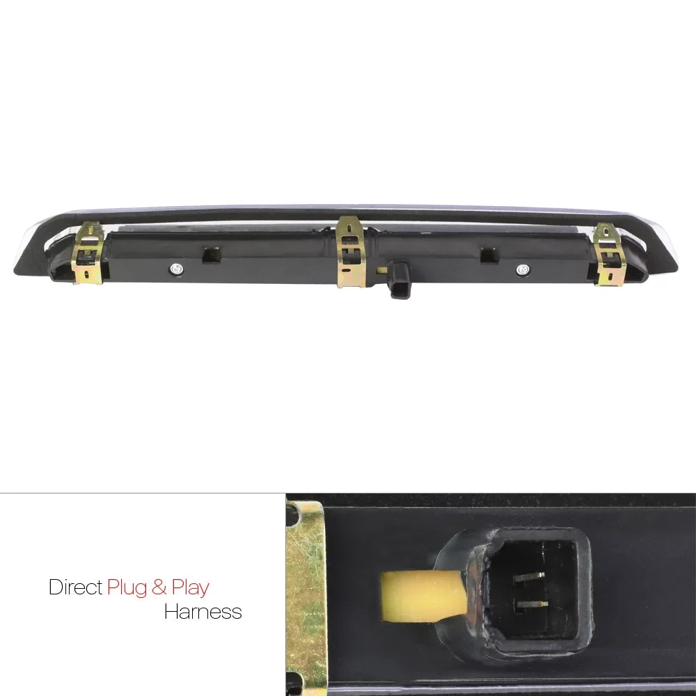 For Brake Smoked LED Third Tail 17 Housing Escape 3rd Black to Ford 2013 Lens 15 Light Stop 14 16 Lamp 2018 Rear