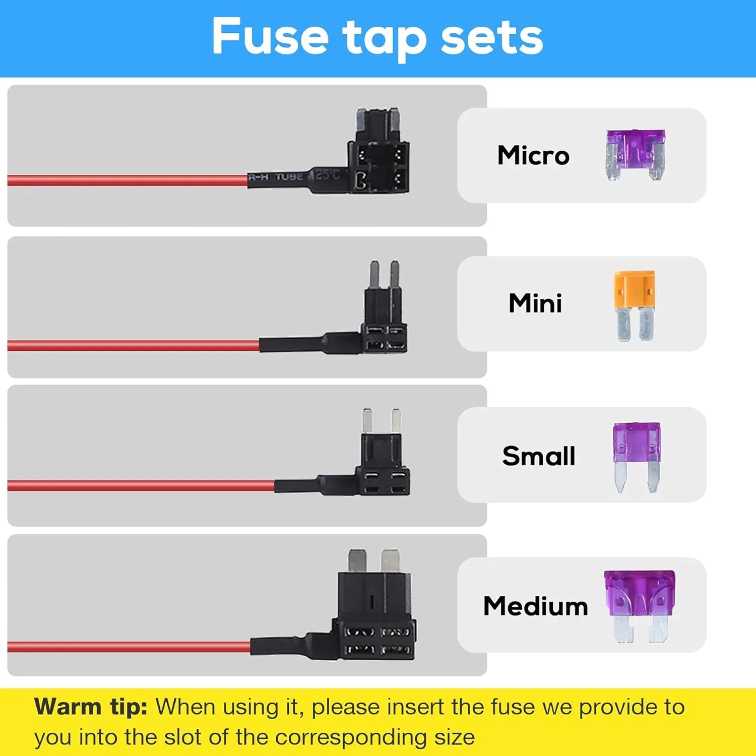 Dual with for for C Dash Arifayz Hardwire Fuse Rear, Dash Hardwire Fuse Type Camera Cam Kit Cam Dash and Q4 Kit Front