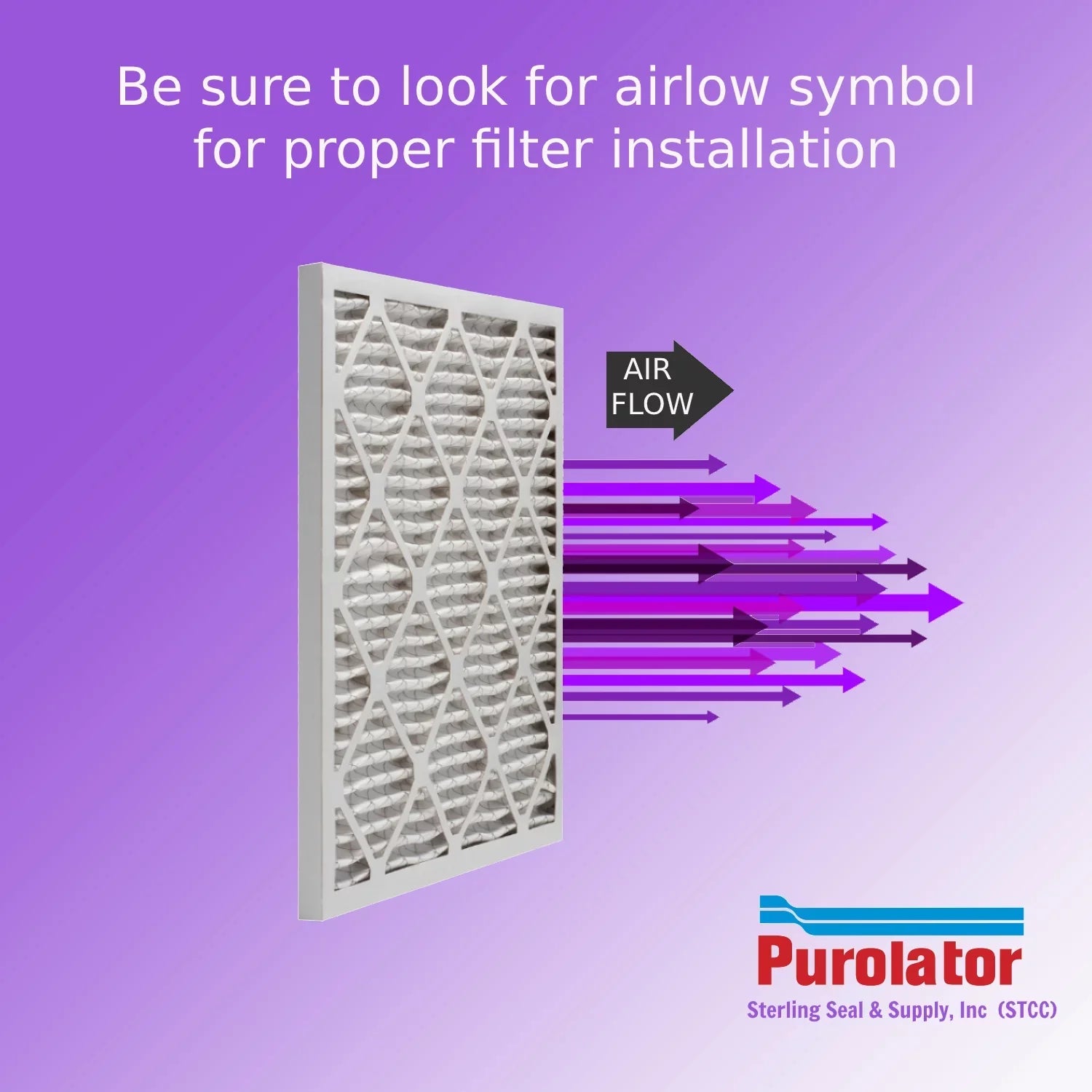 25x25x1, Pack) Surface Pleated MERV Mechanical Filter, (6 8, Purolator DMK80 Air Extended