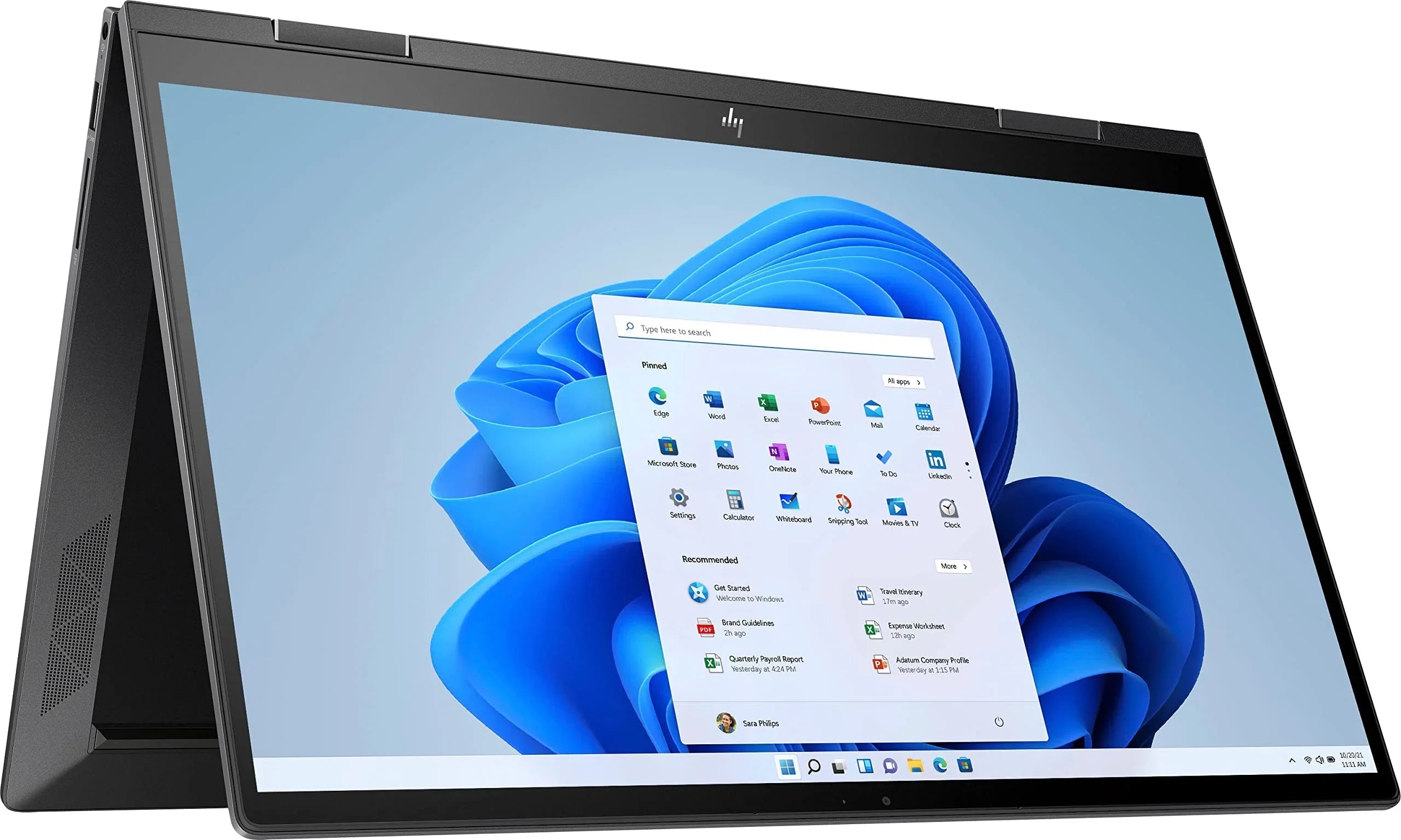 256GB Nightfall HP notebook - Touch-Screen - - AMD 15.6" Ryzen Memory Envy SSD Black 5-8GB 2-in-1 - x360