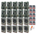 Pro Max HD Box Scout Browning M/Card w/32GB & 10PK Reader Security TrailCamera,