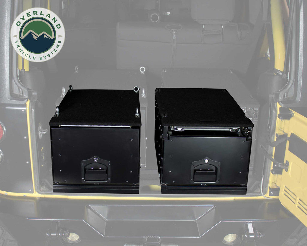 Universal Out Drawer & Cargo Black Working Station Coat Powder 21010201 With Slide Box OVS Size