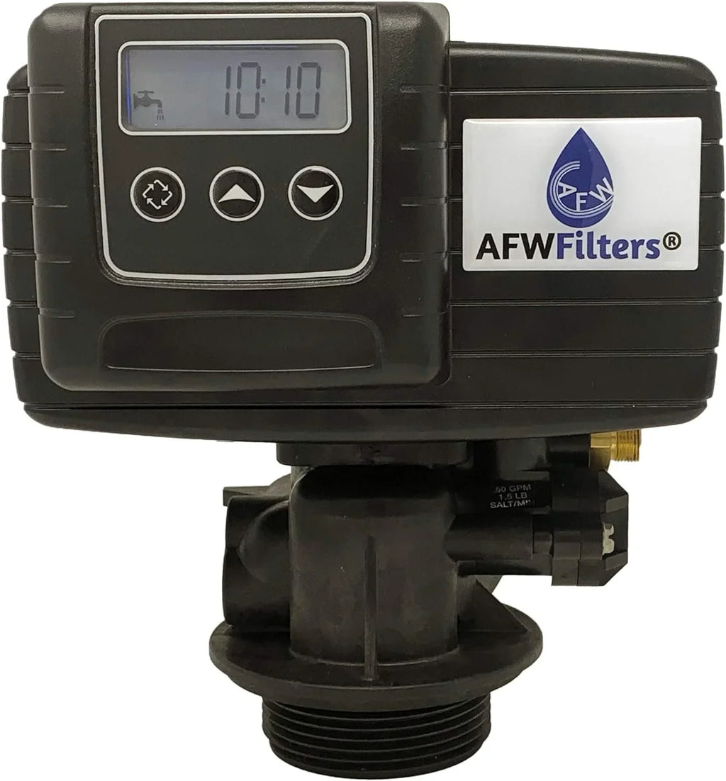 Combination for 2 softener Pro digital whole Almond filter house 40,000 5600SXT metered valve Grains, IRON iron Fleck water
