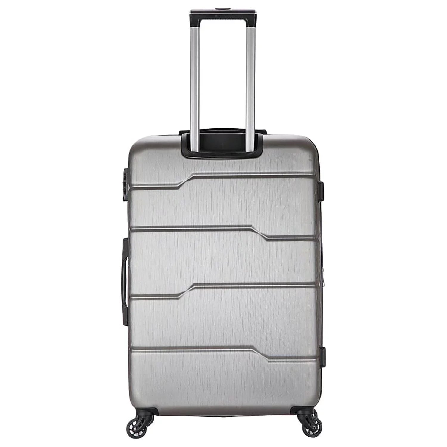 DUKAP Spinner Plastic Silver 4-Wheel (DKROD00L-COA) RODEZ Luggage Large