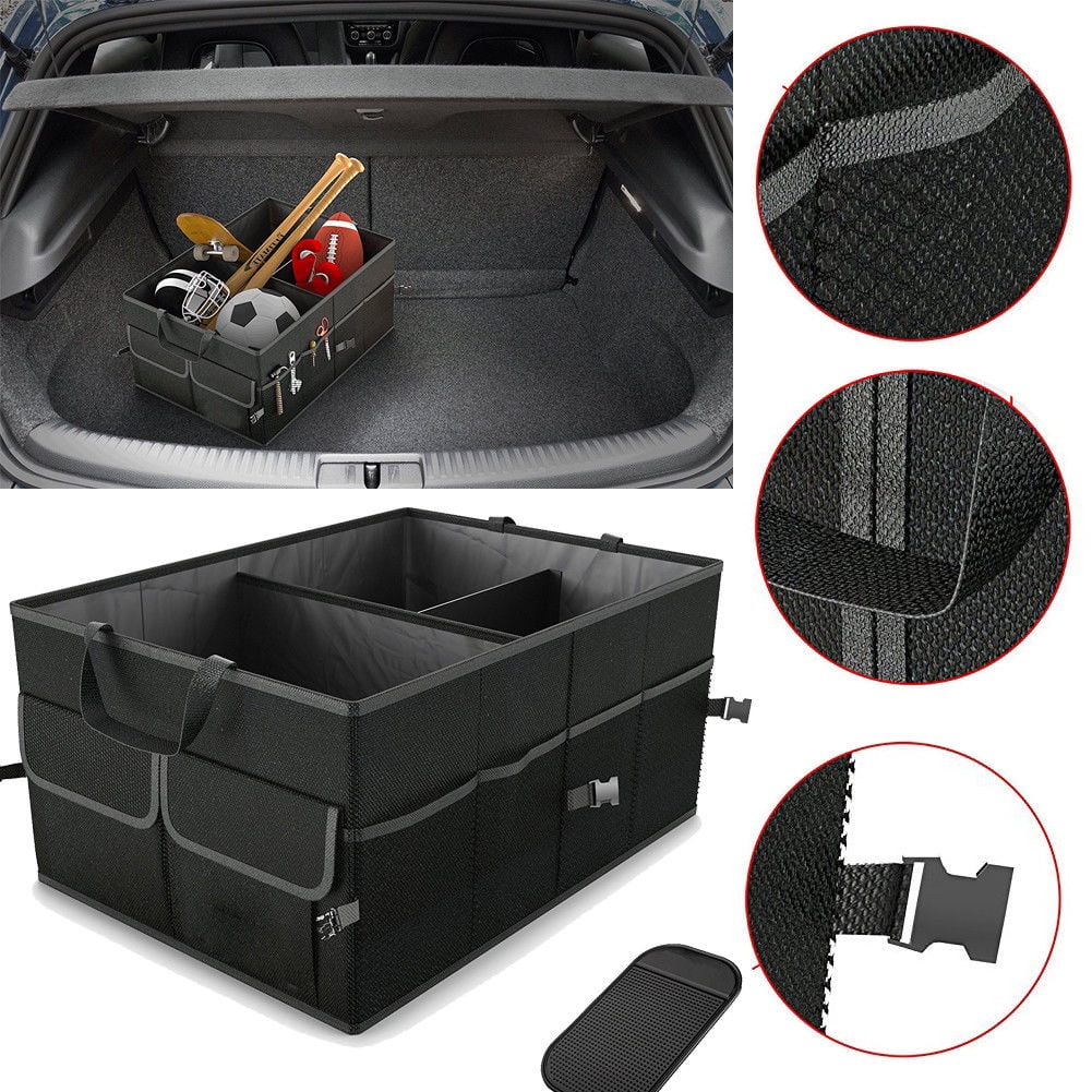 Truck Trunk SUV Car Folding Storage Bin Nokiwiqis for Caddy Cargo Collapse Organizer Bag