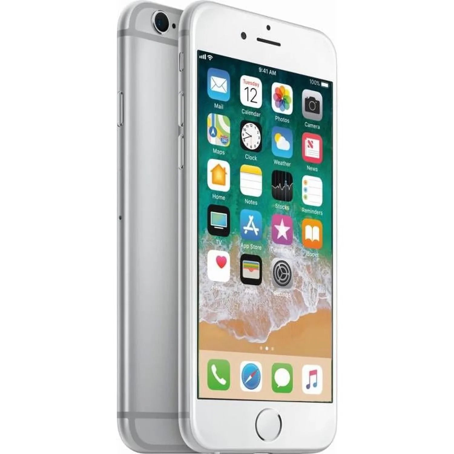 6s - AT&T 32GB,  (Refurbished) Silver iPhone Restored