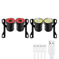 Charging Longboard Rechargeable Rear with Set Skateboard 4-in-1 USB and Cable Skateboard Front Anself