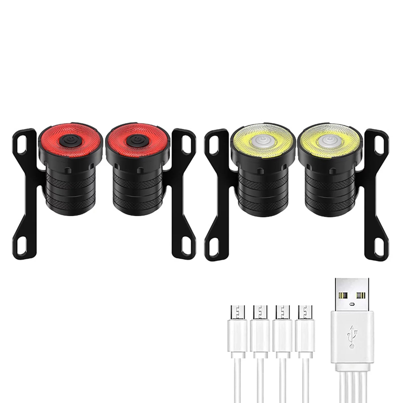 Charging Longboard Rechargeable Rear with Set Skateboard 4-in-1 USB and Cable Skateboard Front Anself