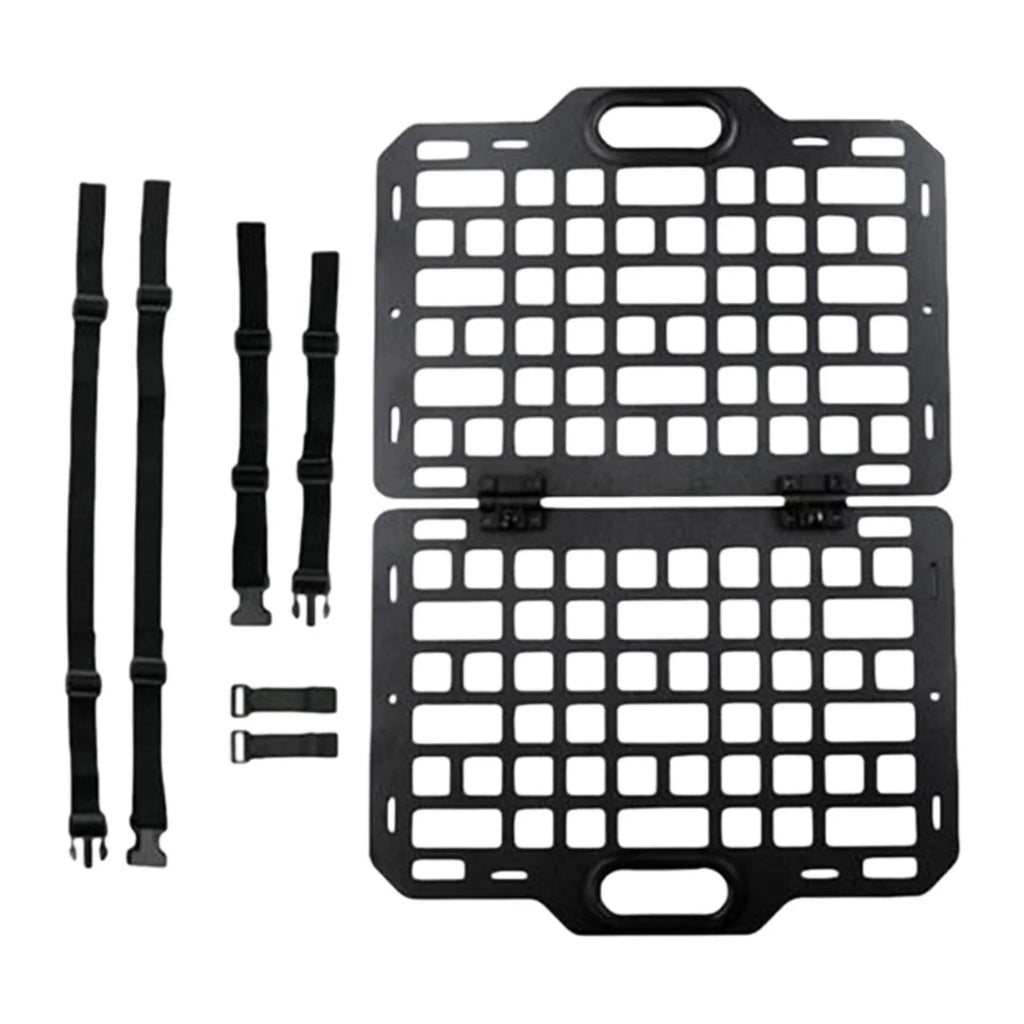 Auto Seatback Organizer Truck Hanging Plate funtasica Modular Seat Seat Car Storage Panel for Parts Panel Back Auto Automotive Molle