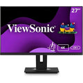 Ergonomics Home Degree Office VG2756-4K 4K and Display Integrated IPS Docking RJ45, HDMI, Tilt USB Monitor C 27 Inch Port ViewSonic 3.2, 40 for with and