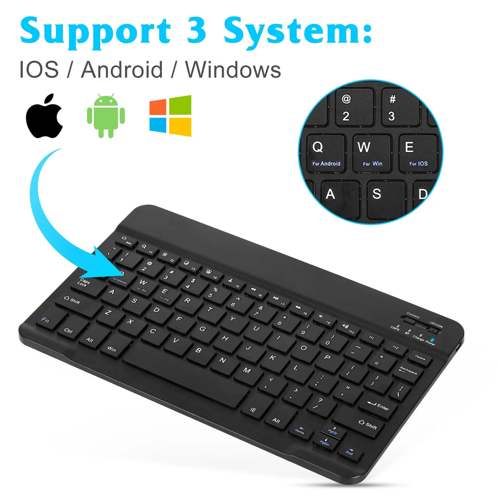 Ultra Rechargeable Mac/Tablet/iPad/PC/Laptop and Mouse 2S Ergonomic for Keyboard and Enabled Mix Bluetooth - Keyboard Combo Mouse Black Slim All Full-Size Mi Bluetooth and Xiaomi Onyx