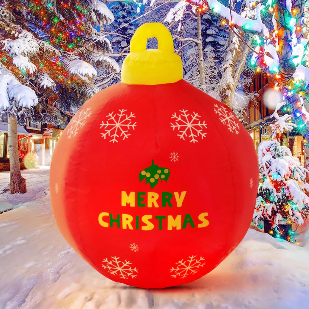 Yard Decorations Chrismas Inflatable for Decorations Little Ornaments Light Blow Large Outdoor Ball, Ball Christmas Decorations Up Inflatables Christmas Ball Ball Toys Christmas Fun Up Christmas