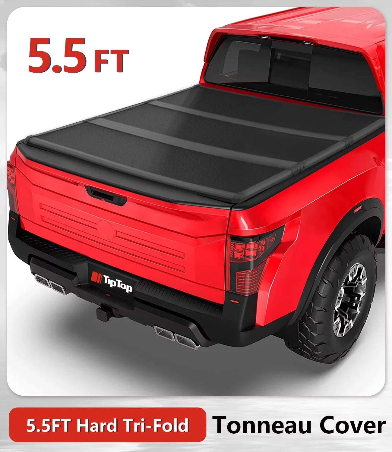 |For TPM3 Cover Titan On 2017-2023 5.5ft TIPTOP Hard Tonneau | With System| Truck Titan FRP Rail The Bed Top Box Nissan Deck (67") Bed Without Tri-Fold For w/o Models or