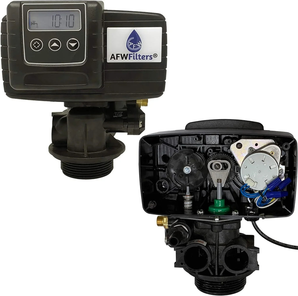 Combination for 2 softener Pro digital whole Almond filter house 40,000 5600SXT metered valve Grains, IRON iron Fleck water