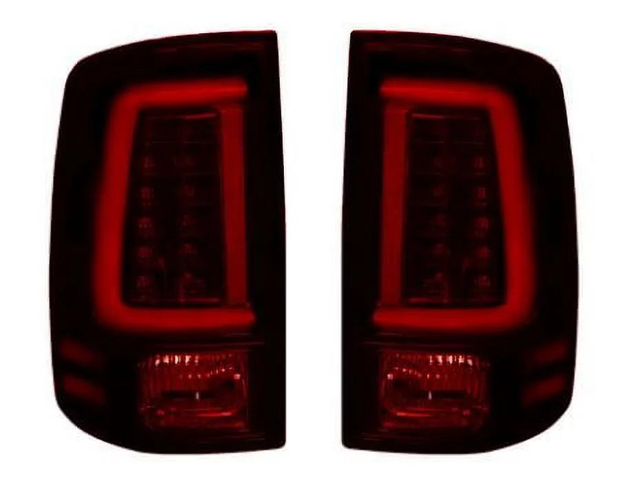 RECON 10-14 2500 Ram and 3500 Dodge Red-Smoked or 09-14 Tail 264369RBK RAM 1500