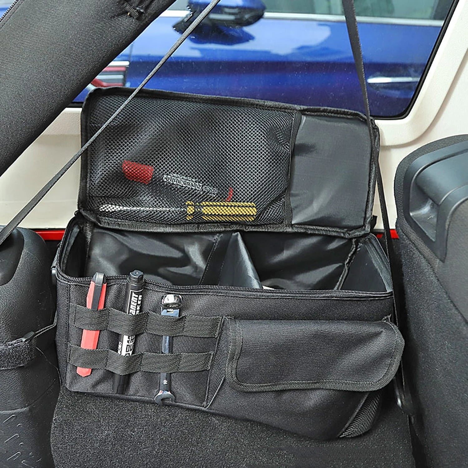 Bag 2018-2024 for Tidying Trunk 4 Accessories Tool Jeep Rear Interior JL Pocket 2024 Organizer Doors Stowing