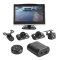 View Degree Jocestyle Camera 360 with Cam 5in Bird Monitor DVR System Recording Car 4