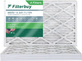 (4-Pack) Filters MERV Air Pleated 12x30x1 Filterbuy AC HVAC Furnace 13