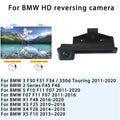 Reverse 1080P X3 Series CCD F34 Backup View Parking Car For BMW 3 F10 Rear F11 Camera Vision X1 X5 AHD Night F31 F30 F07