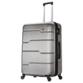 DUKAP Spinner Plastic Silver 4-Wheel (DKROD00L-COA) RODEZ Luggage Large