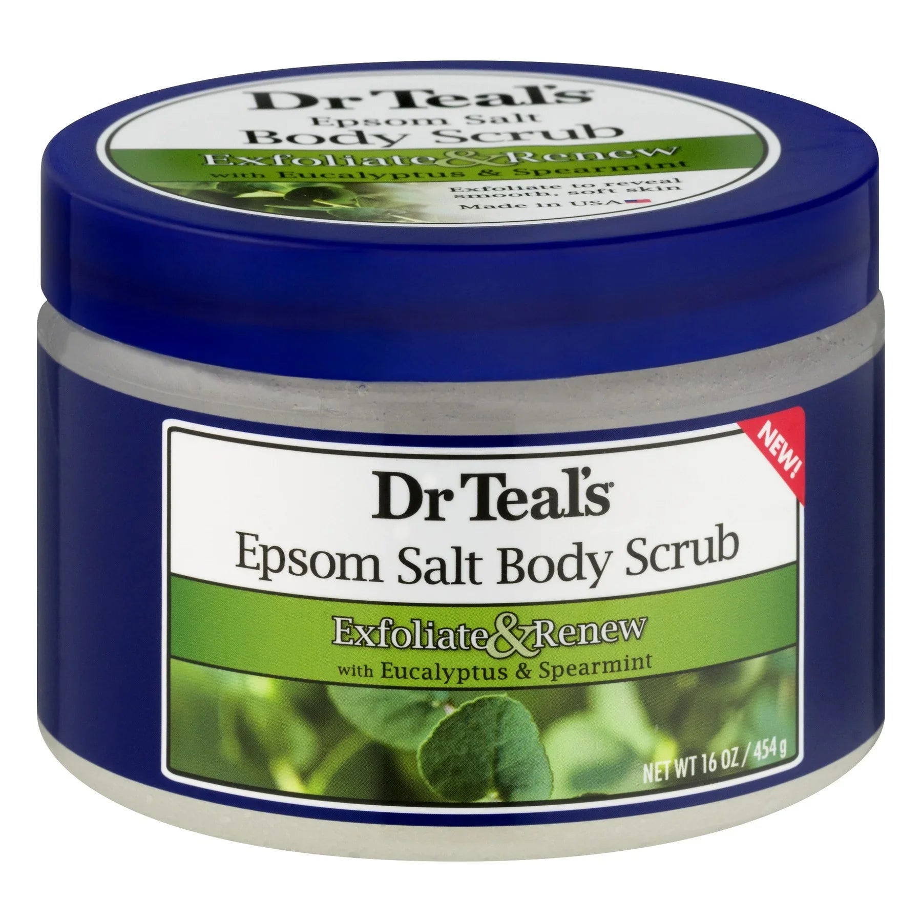 Epsom 16 3) Teal's & Eucalyptus of Renew oz Salt Body Dr & Scrub, Spearmint (Pack Exfoliate