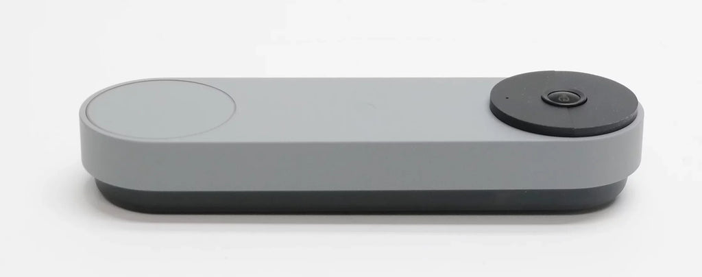 included Video Google not GWX3T (Battery) WiFi (doorbell Nest Gray GA02076-US Smart only) accessories - pre-owned Doorbell