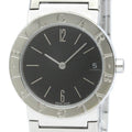 Watch Bvlgari BF565431 Unisex Quartz (Good) Polished BVLGARI BB30SSD Steel Pre-Owned Bvlgari