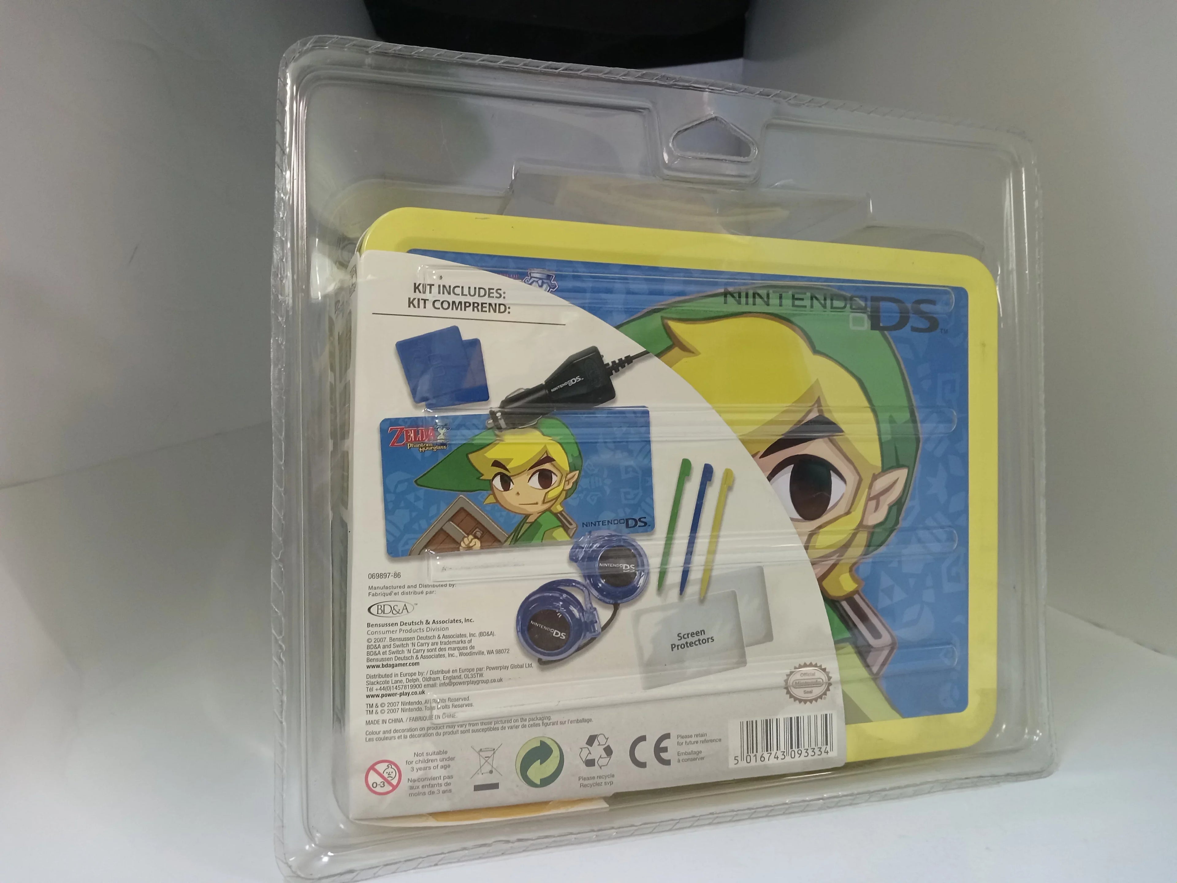 box Sealed Factory Nintendo Car - and System More lite Adapter lunch for Zelda DS Skin,
