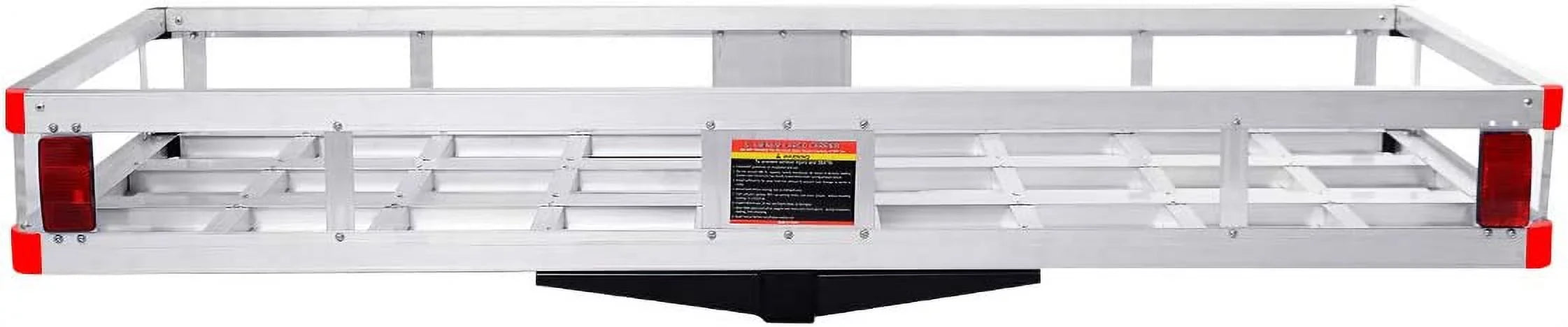 x Luggage 2” Truck, Vehicle Rack, Capacity 22” Receiver, x Trailer for Mount Hitch SUV, Carrier 7” Cargo Cargo Basket Car, Aluminum 60” 500LBS Fits