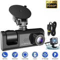 Dash Lens HD Kepeak Dual Car Video Camera G-Sensor Front/Rear/Inside 1080P Recorder Cam