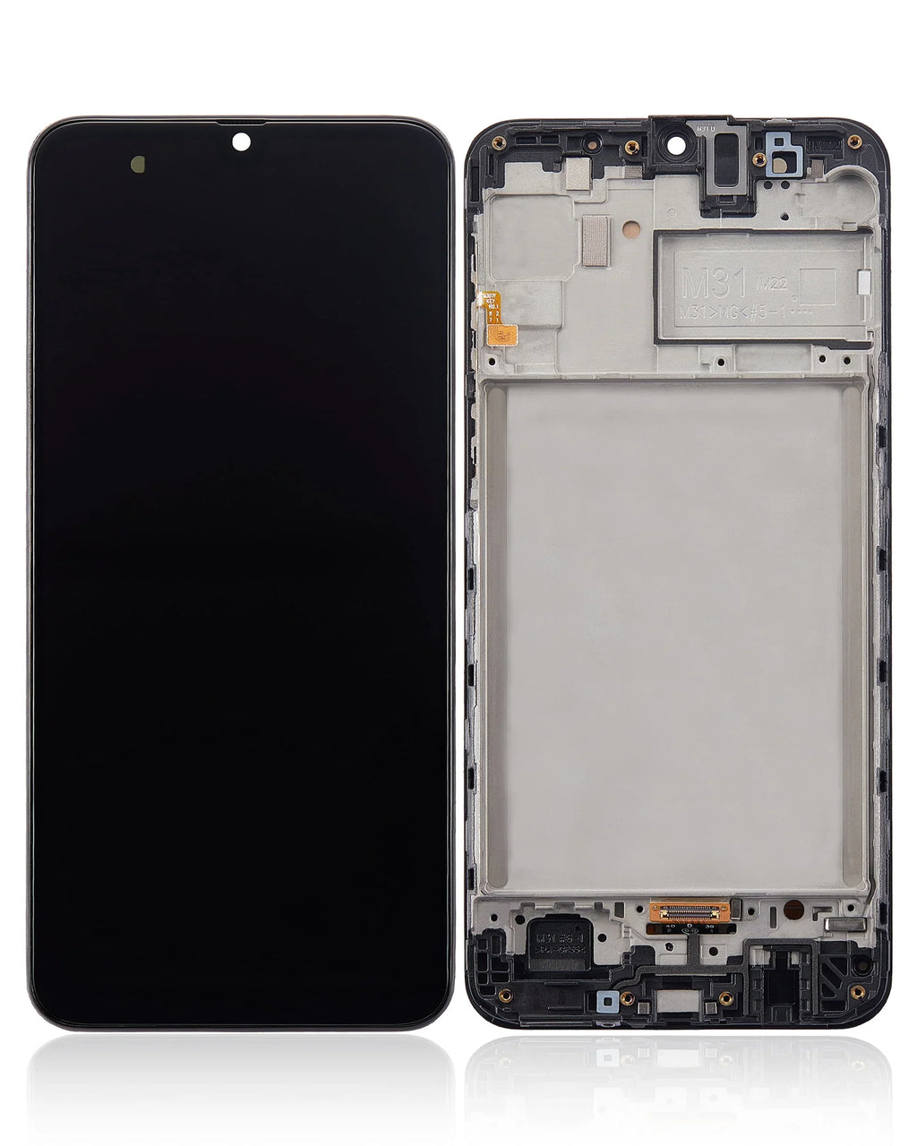 (Aftermarket Compatible / Replacement (M315 (All  Galaxy OLED M31 For Frame Colors) Plus) 2020) With Assembly