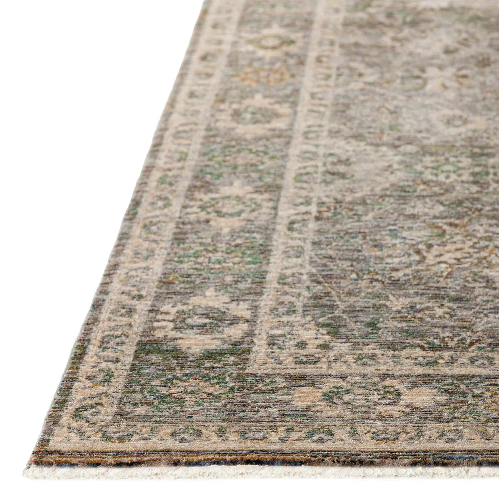 7'10" Rugs Yarra Dalyn YA5 Rug Pewter x 5'
