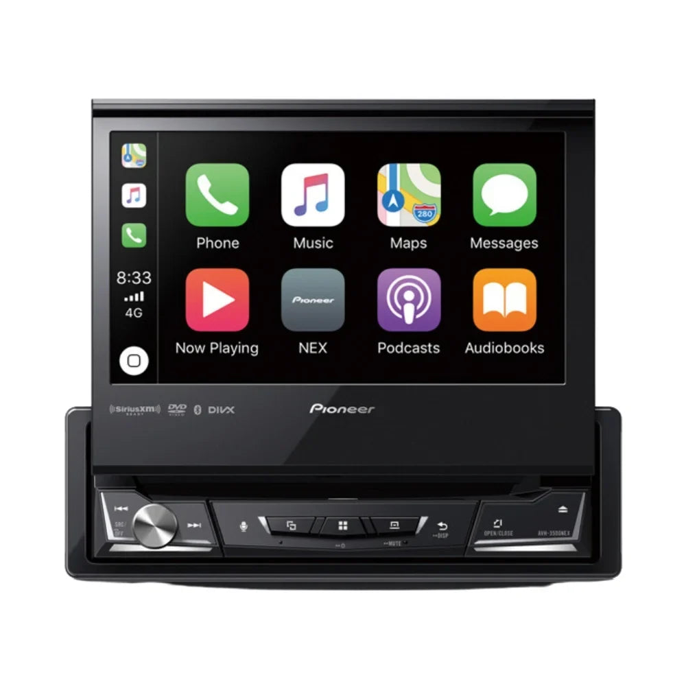 Pioneer w/ & 6.8" Camera Backup DVD AVH-3500NEX Bluetooth New Receiver Multimedia