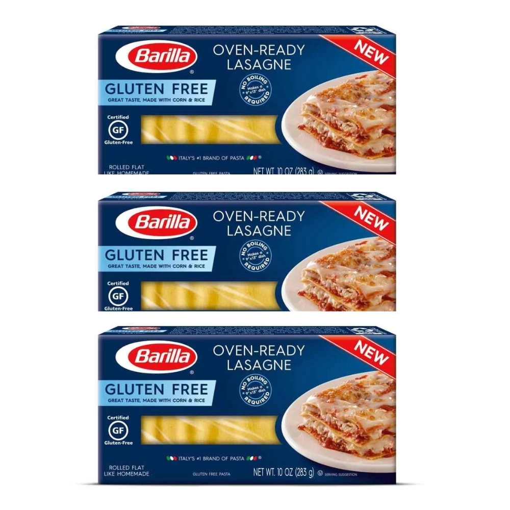 Noodles - Lasagna Pack Free Barilla 3 Gluten