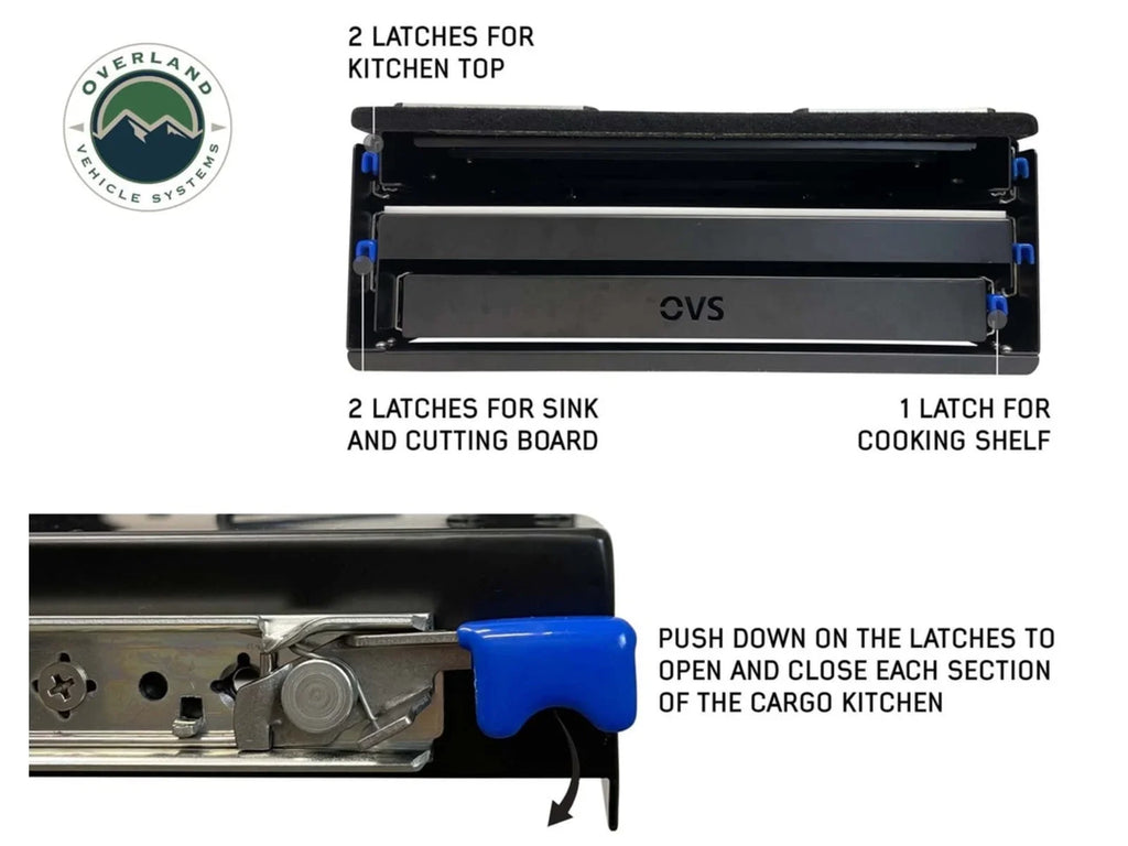 Out Cargo with Drawer Box 21010401 Overland Vehicle Slide Systems