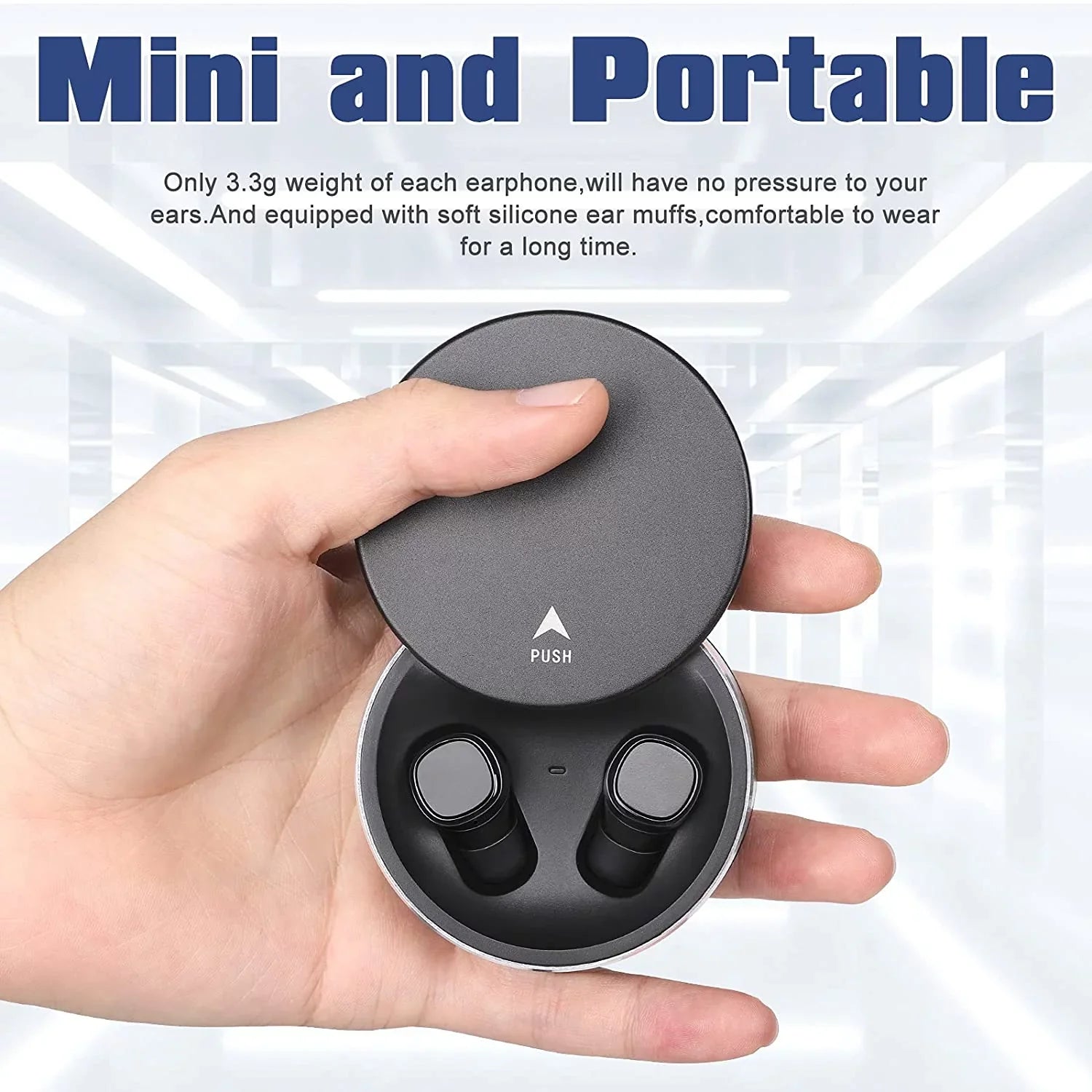 Sony Bluetooth Built-in Mic Earbuds X7 Earbuds 1 Wireless III Touch Waterproof with For Sports UrbanX Black Xperia Mic Earphones True Deep 5.0 in-Ear Control Headphones Bass IPX5 -
