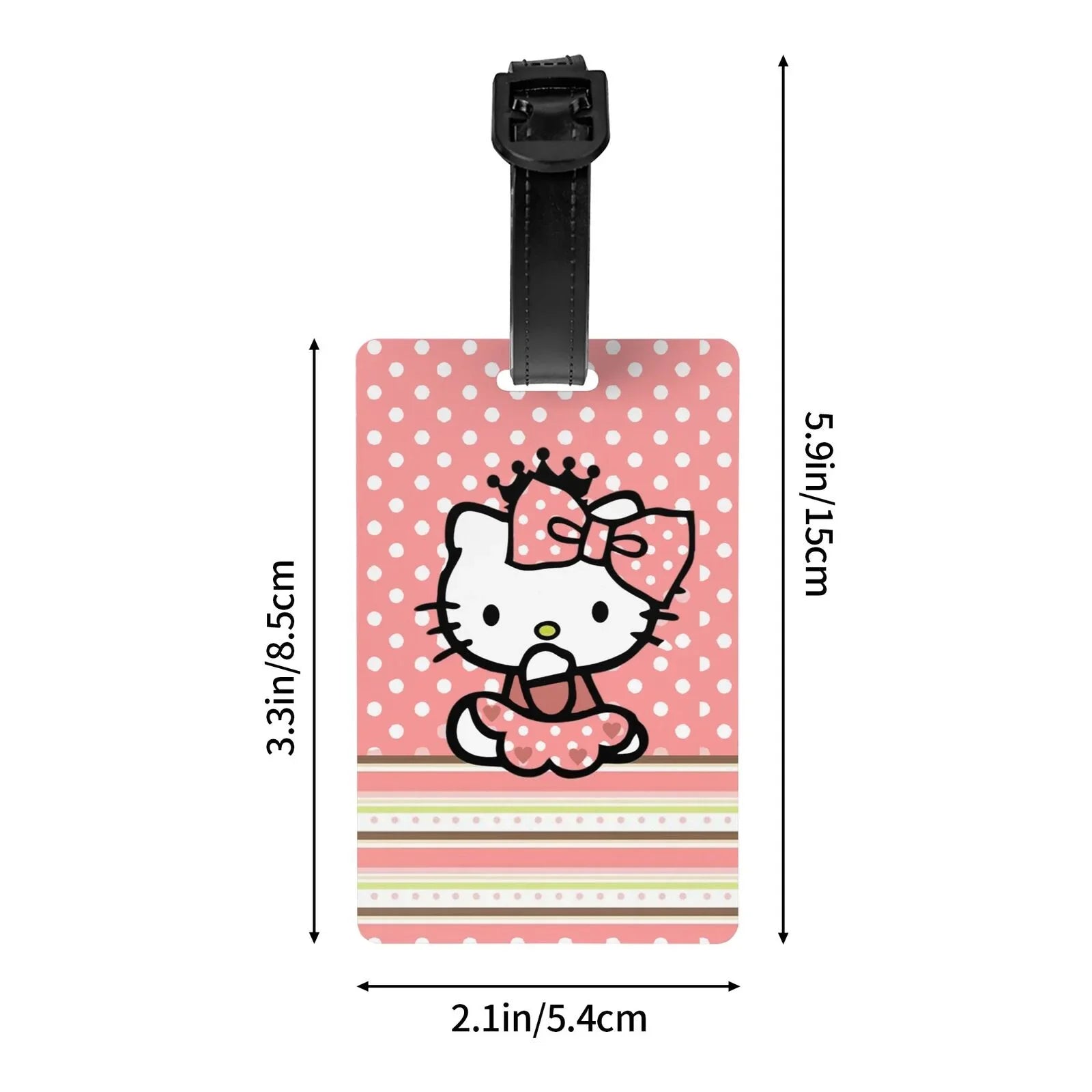 Washable Baggage Girls-Style Cover Zipper Travel Kitty Cover Elastic Concealed Suitcase 4 Protector Fits Women Hello For Luggage Protective Gifts Trunk Suitcase 22"-24" Case With