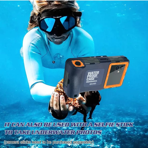 all Snorkeling Waterproof Surfing Professional Protective Underwater with Panasonic Lanyard Diving Inch for Case LCD A4 to Phones And Swimming Housing Eluga 6.9 [15m/50ft] UrbanX Up Video Photo
