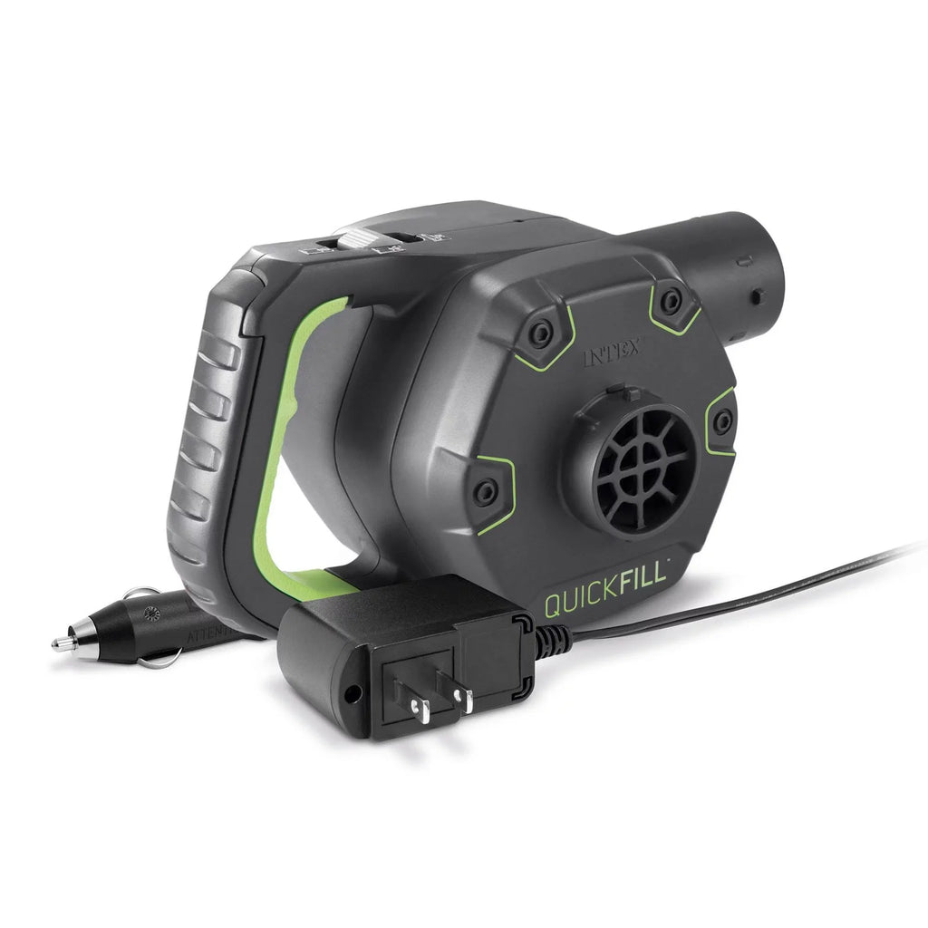 Quick Rechargeable Cordless Inflatable 66641E Pump Intex Air Fill 120 V Bed