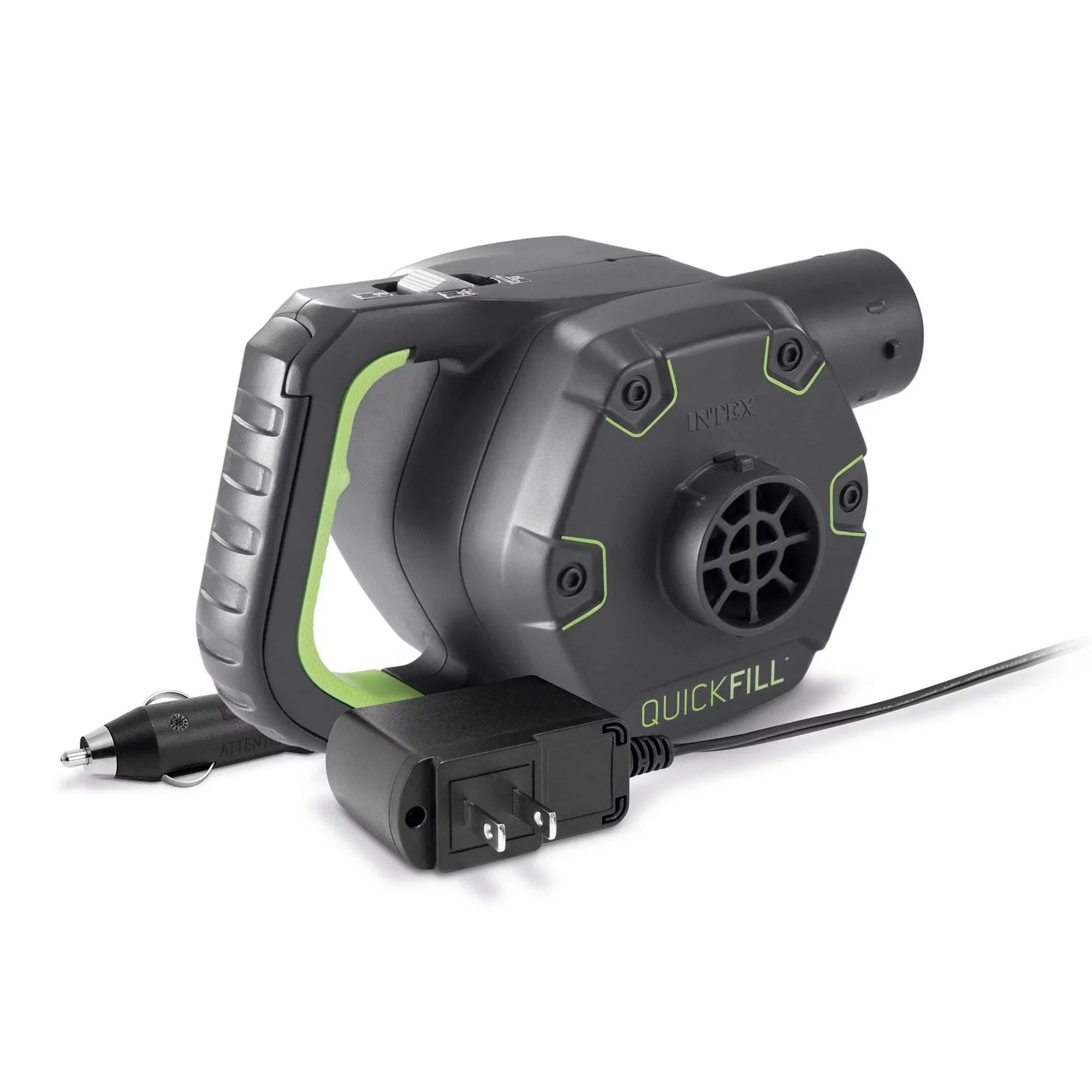 Quick Rechargeable Cordless Inflatable 66641E Pump Intex Air Fill 120 V Bed