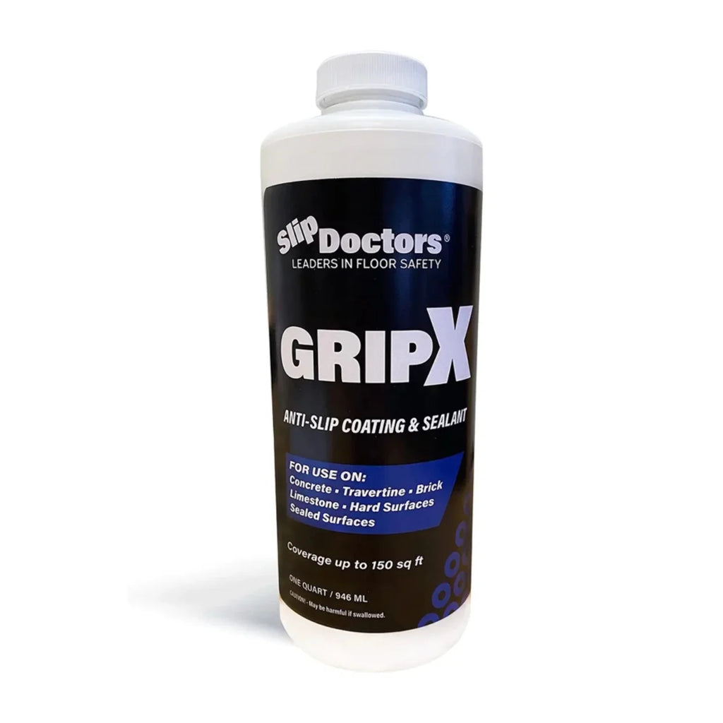 Concrete for and GripX Coating Outdoor and Non-Slip Indoor Tiles, Sealant