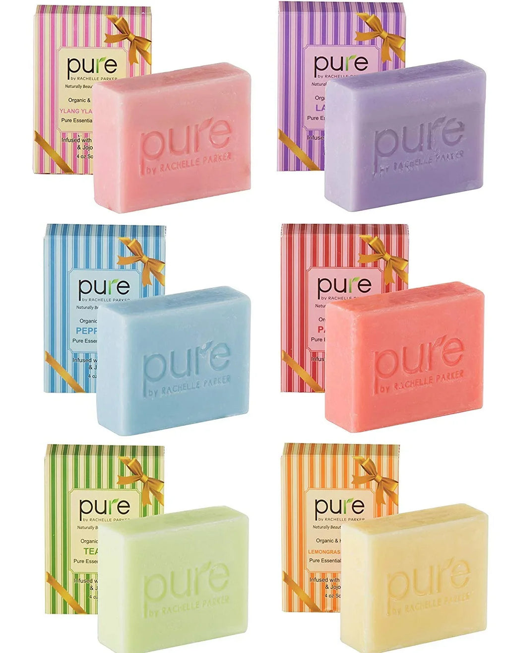 Natural B01LLVHUY0 Bars Soap Artisan Oil Pure Parker Essential Handmade