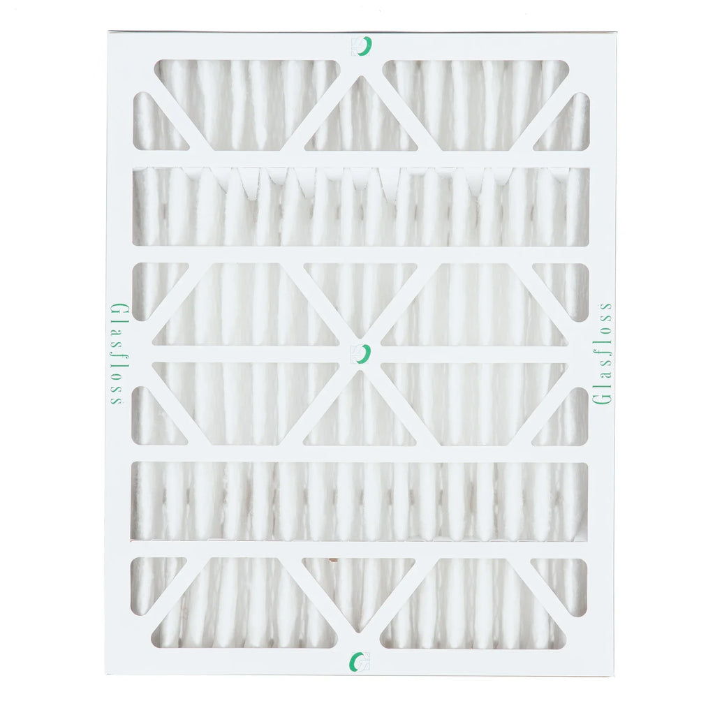 Glasfloss. 4" 23-3/8 Pack 19-3/8 Actual Air x 20x24x4 13 by Pleated of Size: 3-3/4 6 Filters x MERV Inch
