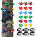 Climbing Obstacle Warrior Course 18 6 Tree Outdoor Kids Ratchet Rocks Tree Living Holds Large Climbing, Climbing and Sturdy Brizi Straps for Training for